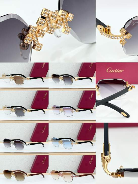 Picture of Cartier Sunglasses _SKUfw77796340fw